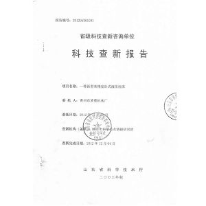 科技查新報(bào)告